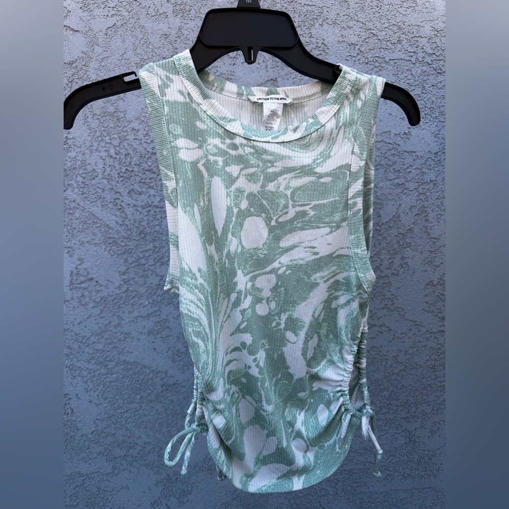 Mint Green Sleeveless Top